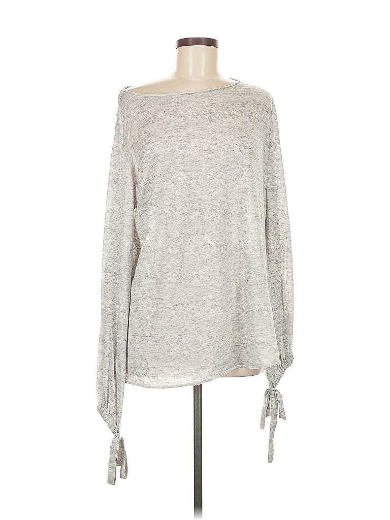 Pre-owned Zara Pullover Sweater In Gray