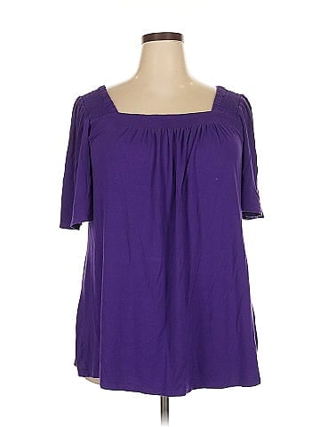 Evans Short Sleeve Blouse (view 1)