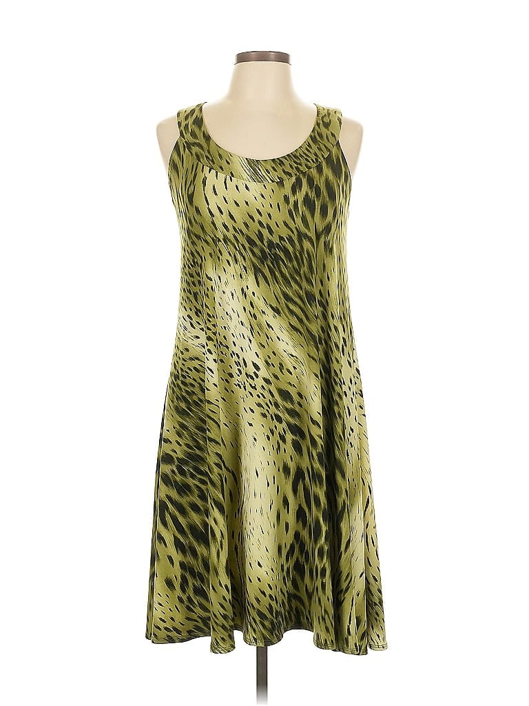 Pre-owned Paniz Casual Dress In Green