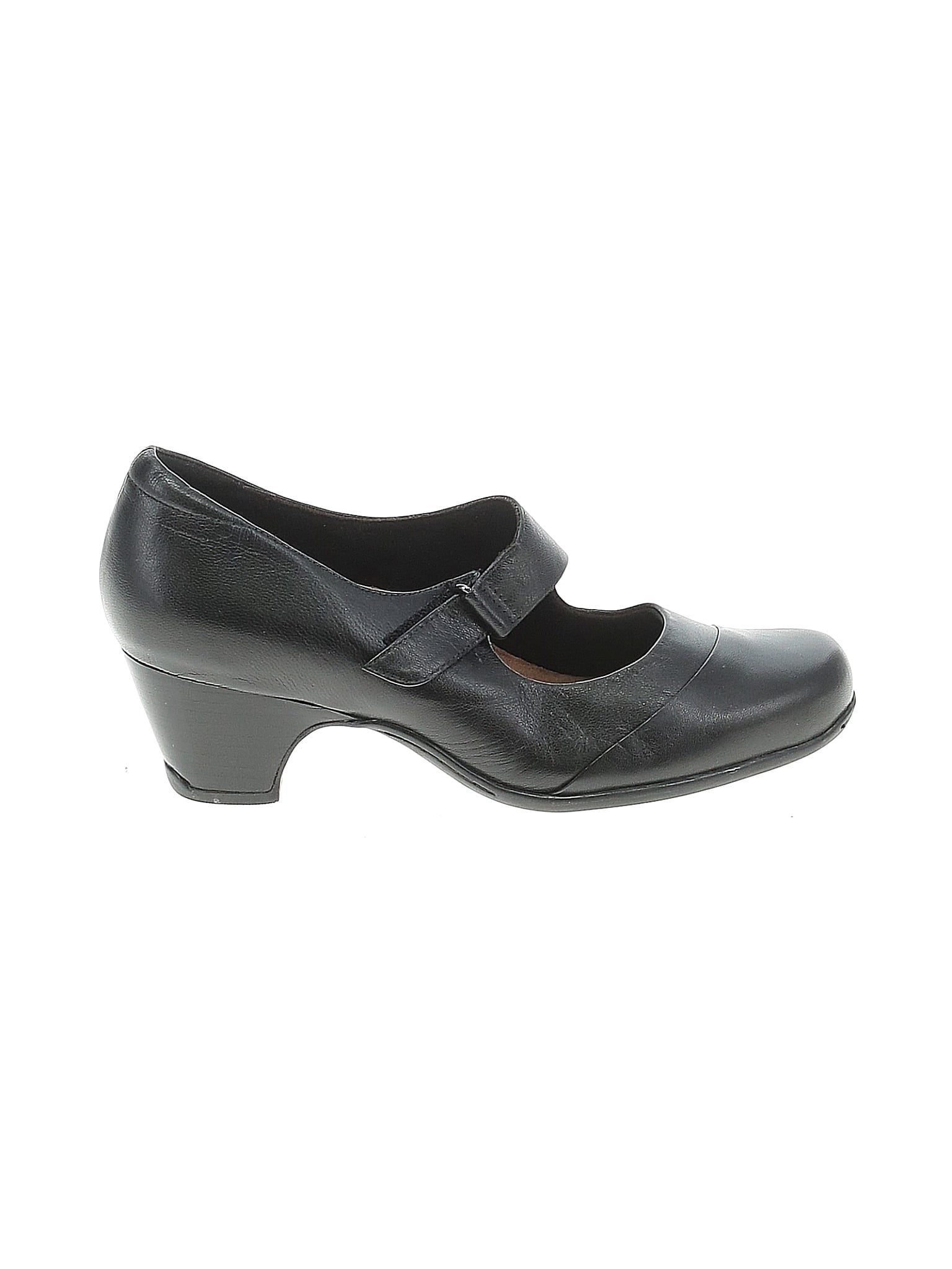 Clarks Black Heels Size 7 1/2