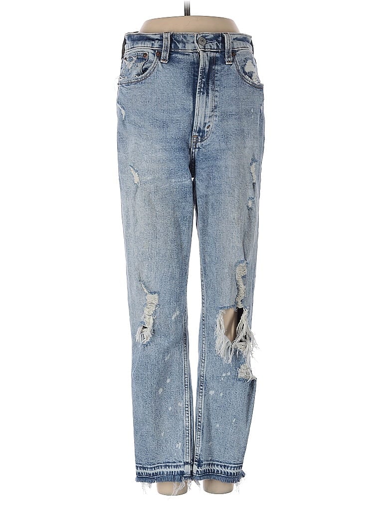 Click to view more detailed imagery on our partner's website Pre-owned Abercrombie & Fitch Jeans In Blue