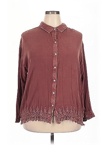 Solitaire Long Sleeve Blouse (view 1)