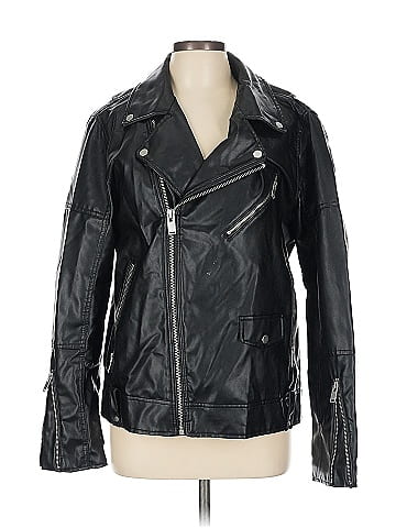Zara Leather Jacket (view 1)