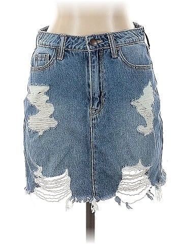 Hollister Denim Skirt (view 1)