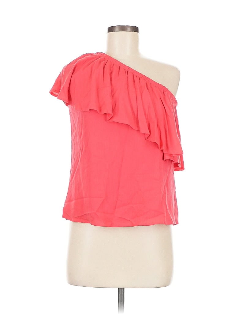 Pre-owned Wayf Sleeveless Blouse In Red