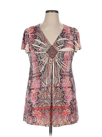 Apt. 9 Short Sleeve Blouse (view 1)
