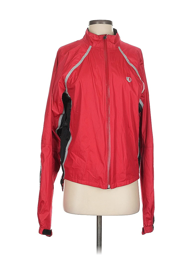 Pre-owned Pearl Izumi Track Jacket In Red