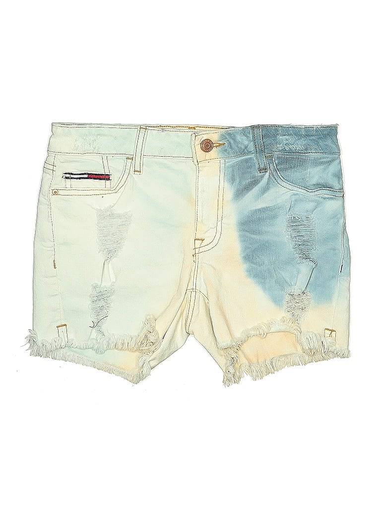 Pre-owned Tommy Hilfiger Denim Shorts In Blue