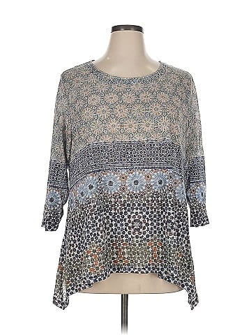 Ruby Rd. 3/4 Sleeve Top (view 1)