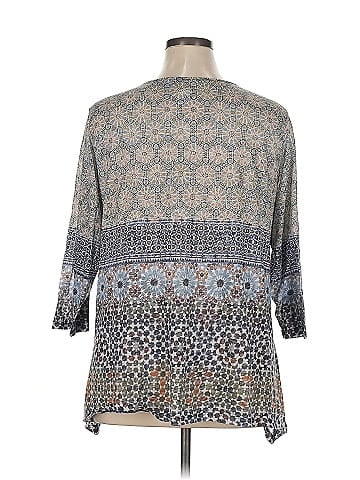 Ruby Rd. 3/4 Sleeve Top (view 2)