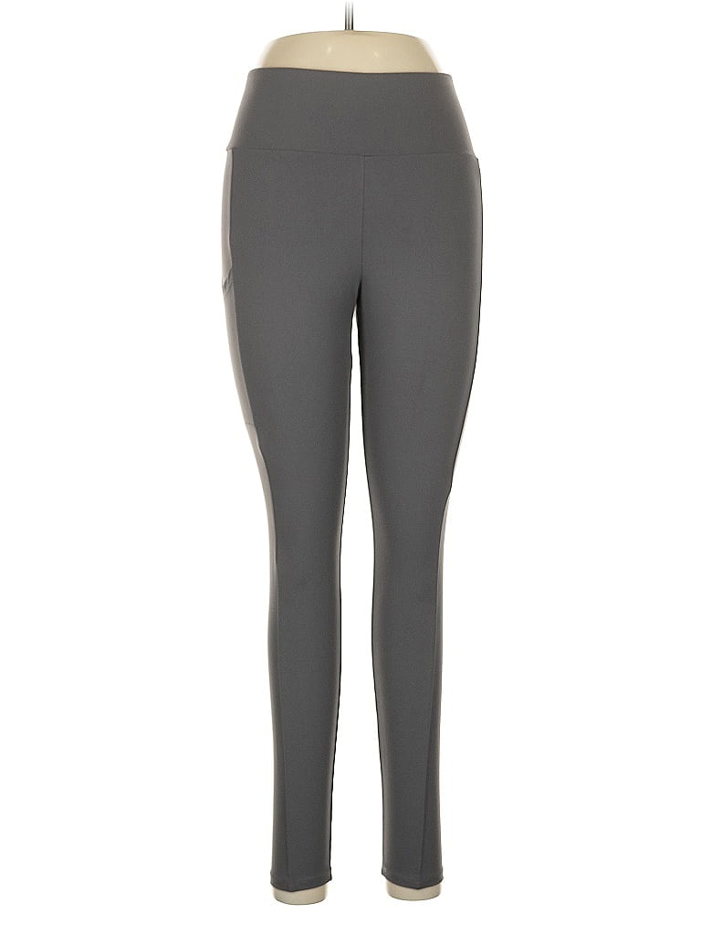 Pre-owned Divided By H&m Active Pants In Gray