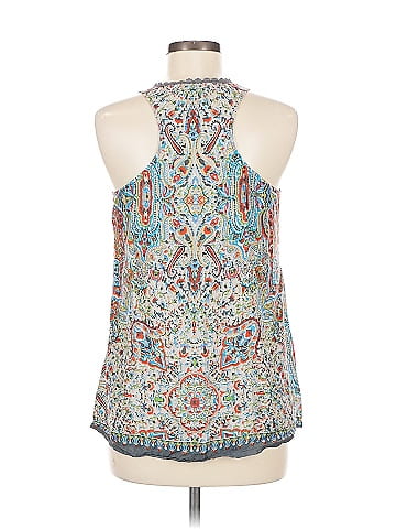 Sundance Sleeveless Silk Top (view 2)