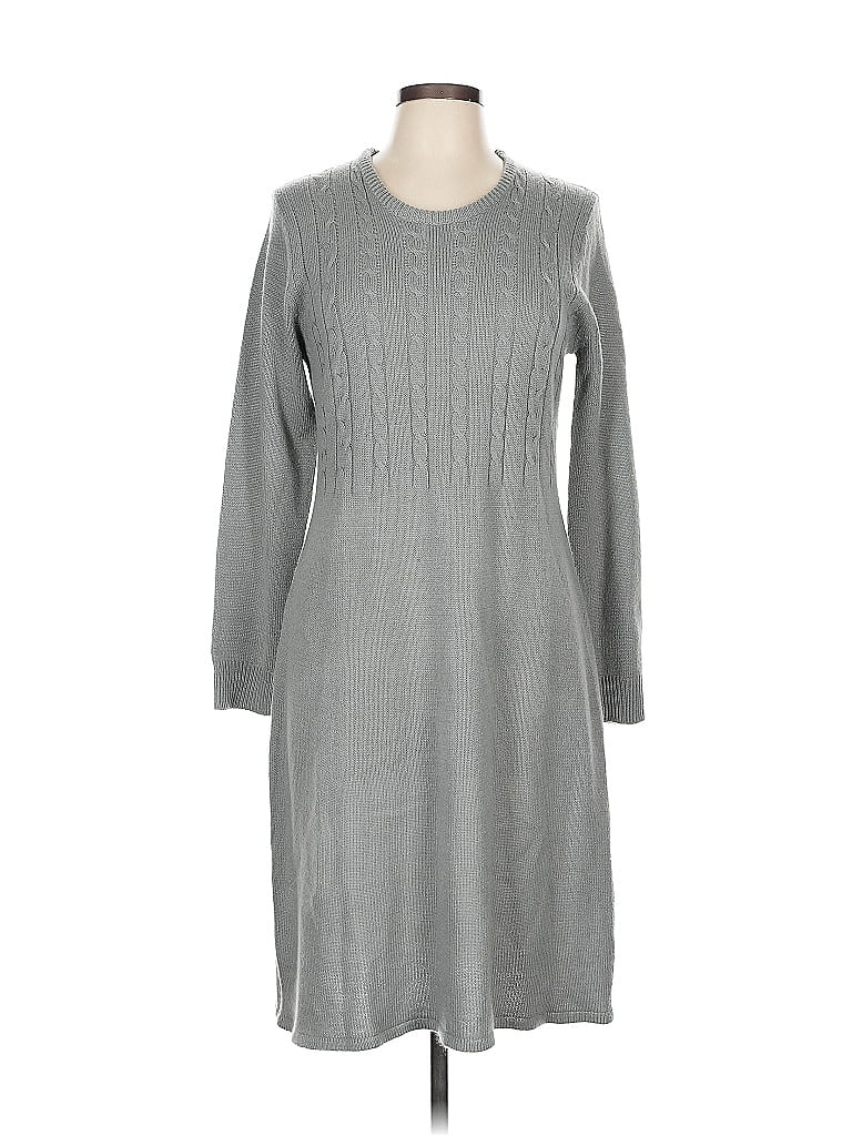 Click to view more detailed imagery on our partner's website Pre-owned Sara Morgan For Haband Casual Dress In Gray