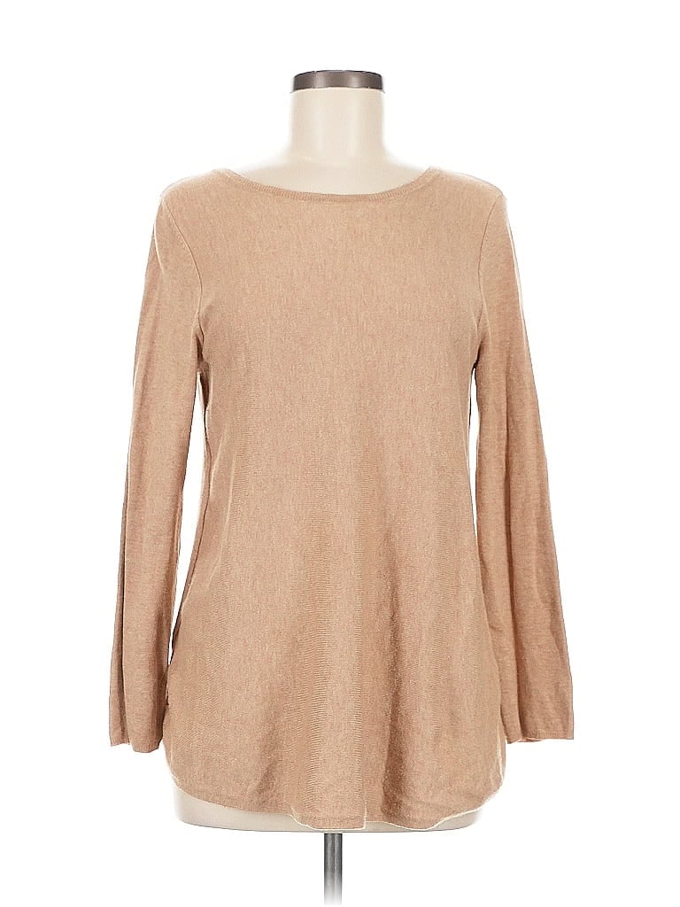 Pre-owned Assorted Brands Long Sleeve T-shirt In Brown