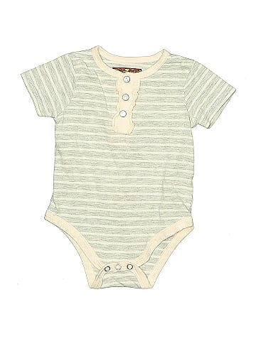7 For All Mankind Short Sleeve Onesie (view 1)