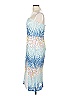 ML Monique Lhuillier Tie-dye Blue Cocktail Dress Size 10 - photo 5