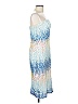 ML Monique Lhuillier Tie-dye Blue Cocktail Dress Size 10 - photo 4