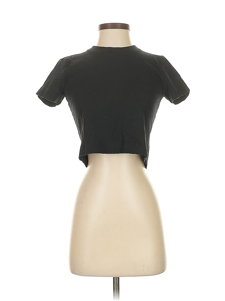 WILFRED FREE Pre-owned Short Sleeve Turtleneck In Black