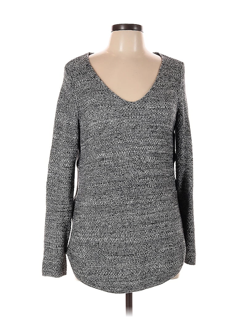 Pre-owned Banana Republic Pullover Sweater In Gray