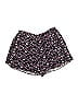 Chelsea28 100% Polyester Paisley Purple Black Shorts Size S - photo 2