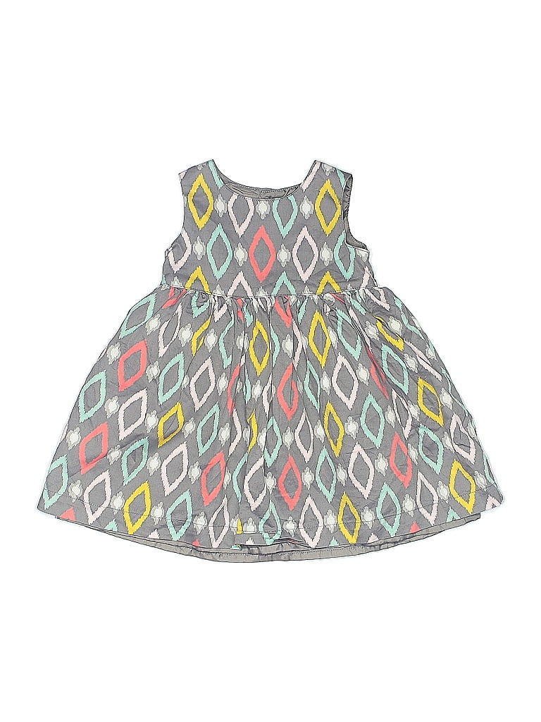 Pre-owned Carter's Babies' Dress In Gray