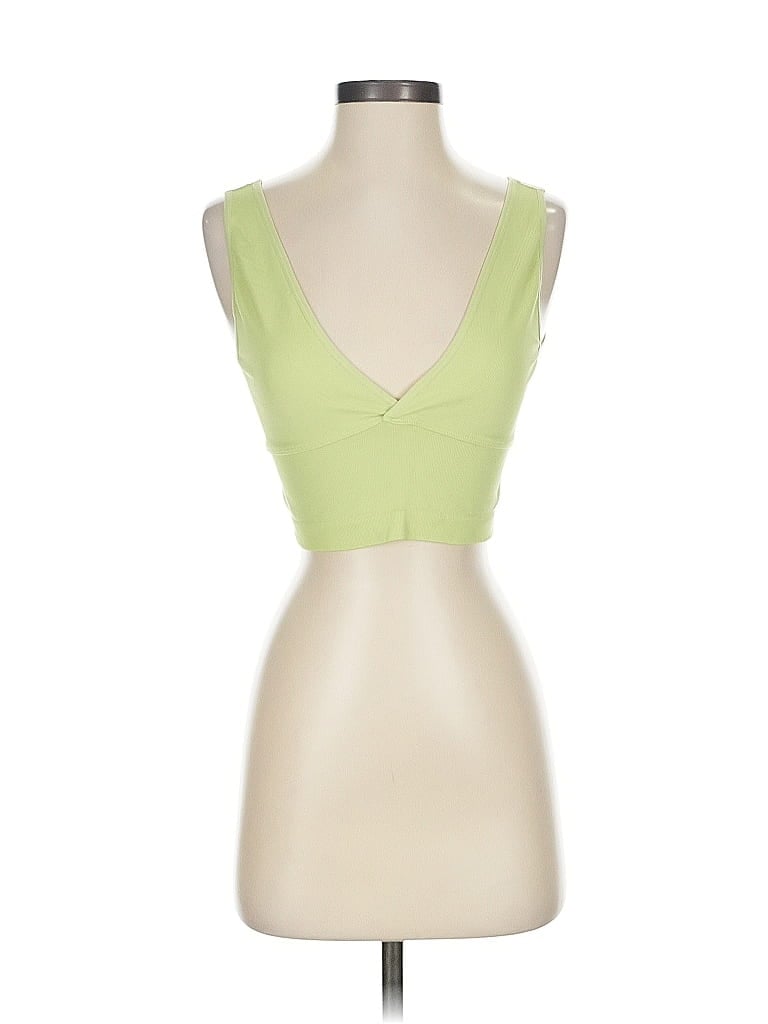 Pre-owned Assorted Brands Sports Bra In Green