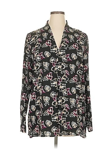 Attention Long Sleeve Button-Down Shirt (view 1)