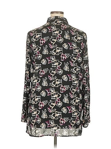 Attention Long Sleeve Button-Down Shirt (view 2)