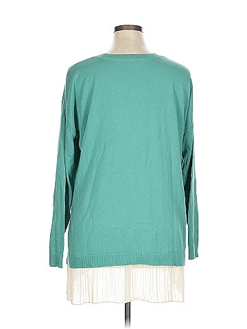 LOGO by Lori Goldstein Pullover Sweater (view 2)