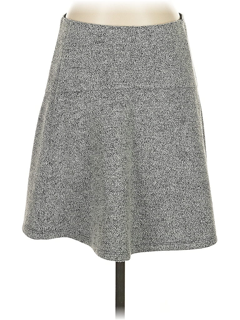 Pre-owned Ann Taylor Loft Casual Skirt In Gray