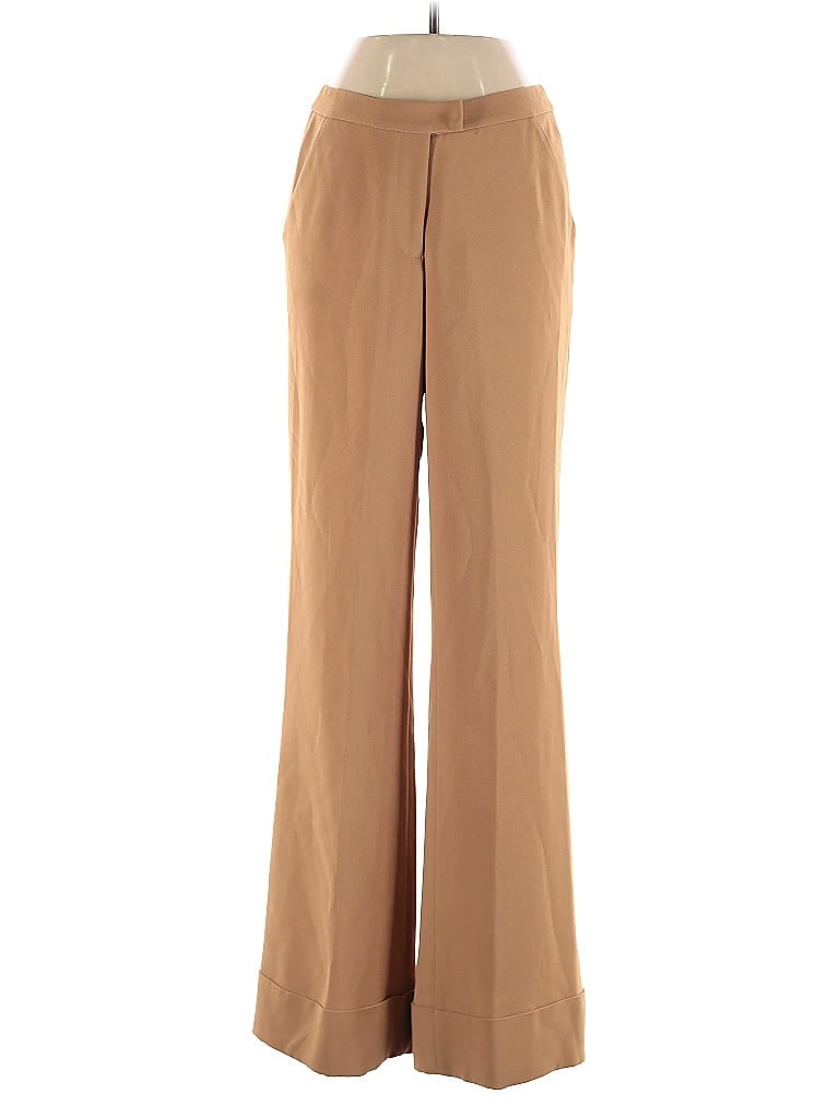 Pre-owned Intermix Dress Pants In Brown