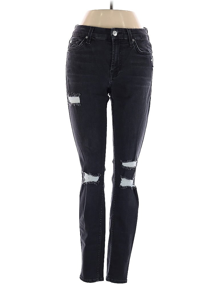 7 FOR ALL MANKIND Pre-owned Jeans In Black