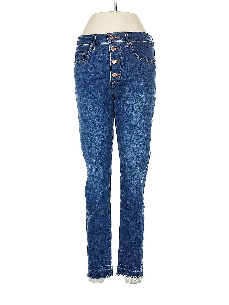 Pre-owned Ann Taylor Loft Jeans In Blue