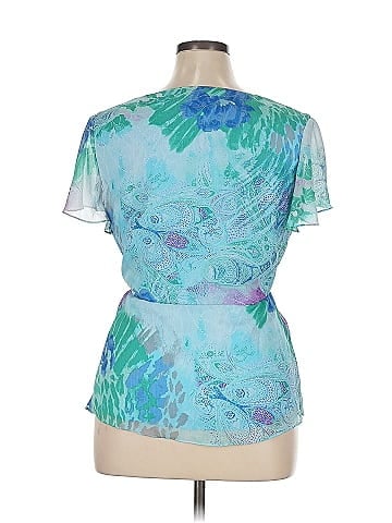 Daisy Fuentes Short Sleeve Blouse (view 2)