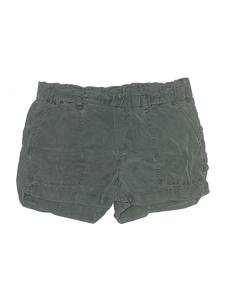 Pre-owned Aerie Khaki Shorts In Green