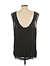 Tildon 100% Polyester Black Sleeveless Blouse Size L - photo 2