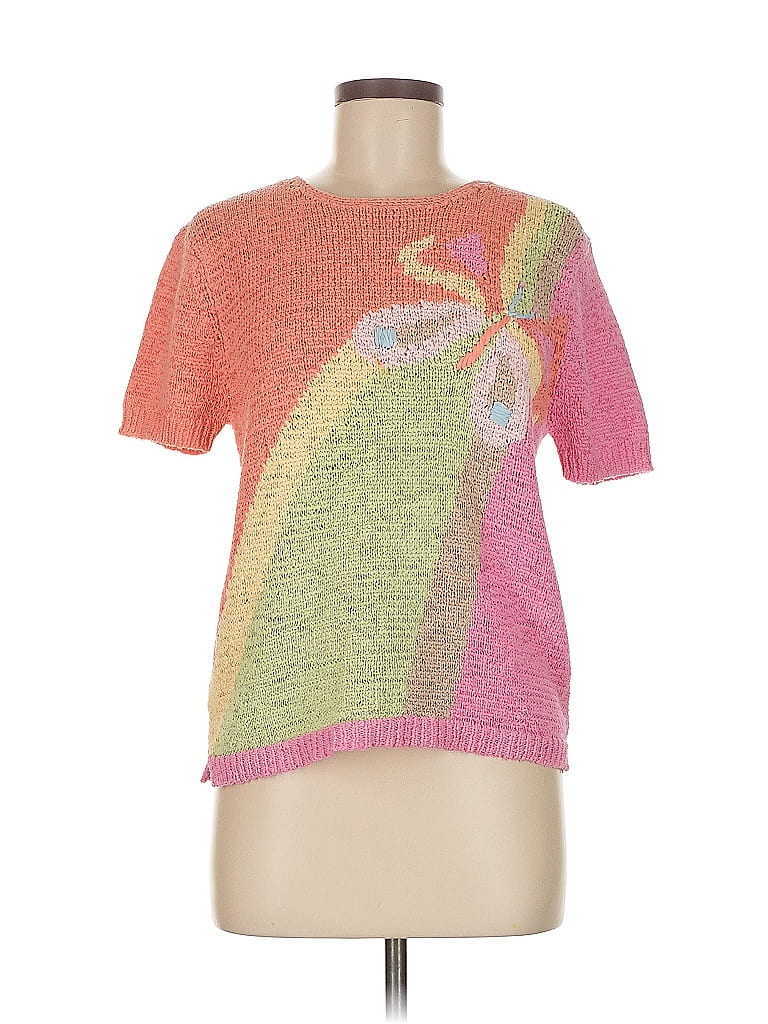 Koret Tweed Pink Short Sleeve T-Shirt Size M