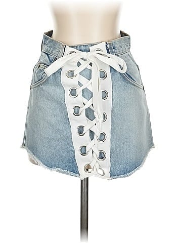 Carmar Denim Skirt (view 1)