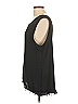 Tildon 100% Polyester Black Sleeveless Blouse Size L - photo 5