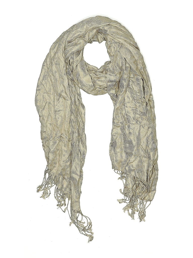 Pre-owned Unbranded Scarf In Brown