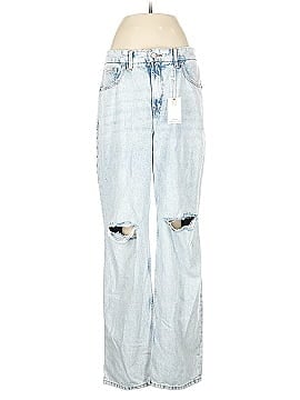 Good American Hearts Blue Jeans Size 4