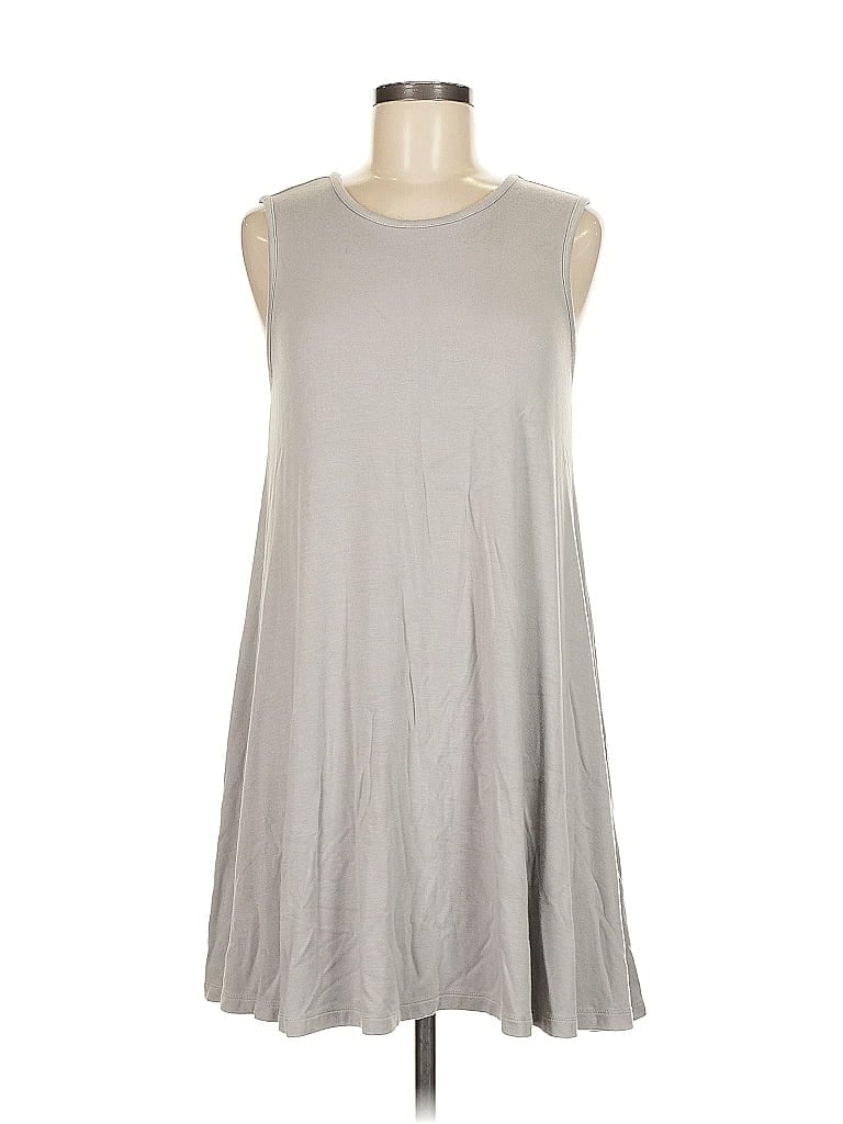 Pre-owned Donna Ricco Casual Dress In Gray