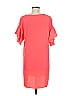 Anna Cate 100% Polyester Solid Orange Casual Dress Size M - photo 2
