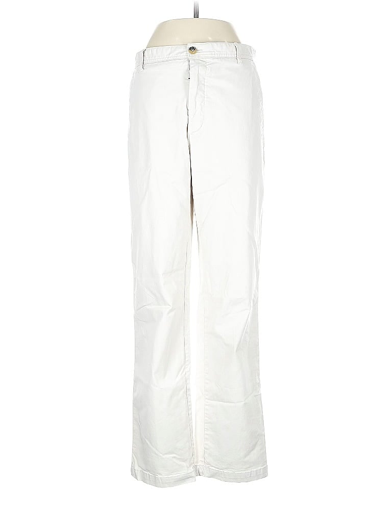 Pre-owned Banana Republic Factory Store Casual Pants In White