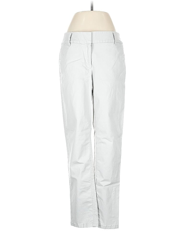 Pre-owned Ann Taylor Loft Casual Pants In Silver