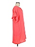 Anna Cate 100% Polyester Solid Orange Casual Dress Size M - photo 4