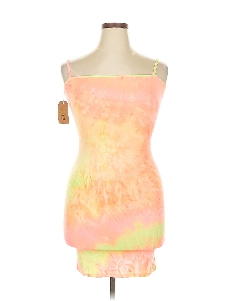 Assorted Brands Casual Dress In Orange