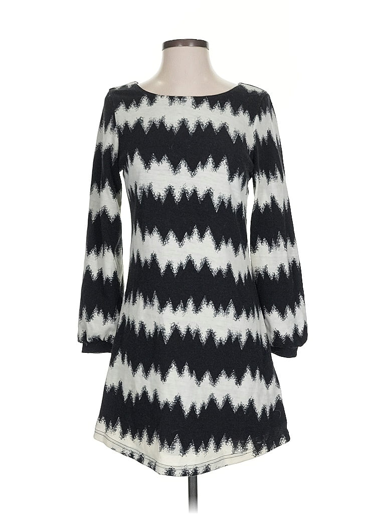 Pre-owned Assorted Brands Casual Dress In Gray