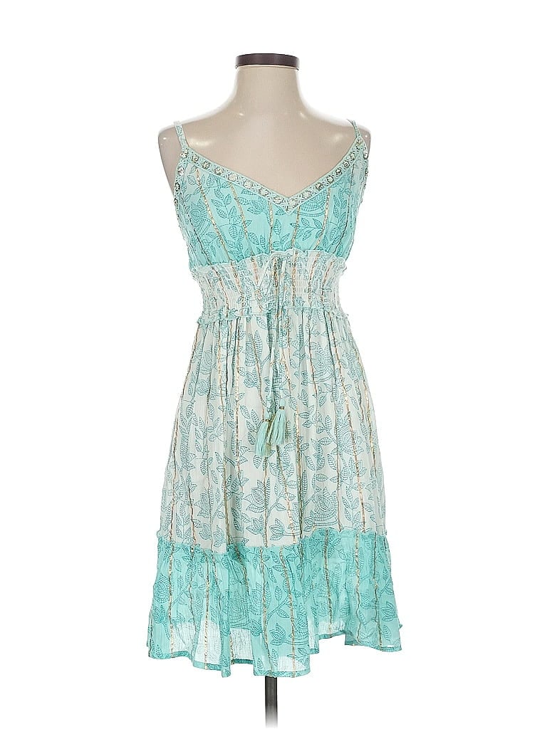 Pre-owned Assorted Brands Casual Dress In Blue