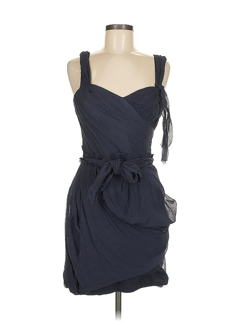 2000s Vera Wang Lavender Label Black Tunic Tank Dress